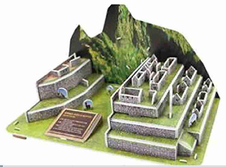 Scholas Korea Machu Picchu 3D Puzzle 182X116X104Mm Size