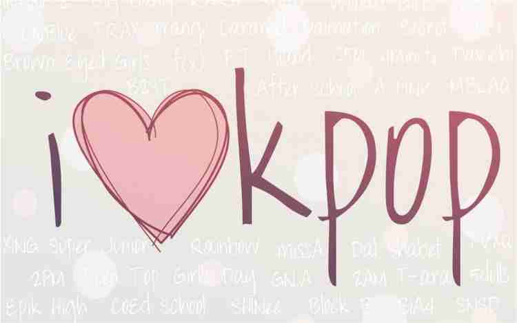 I Love Kpop poster for room Paper Print - Music, Quotes & Motivation  posters in India - Buy art, film, design, movie, music, nature and  educational paintings/wallpapers at Flipkart.com