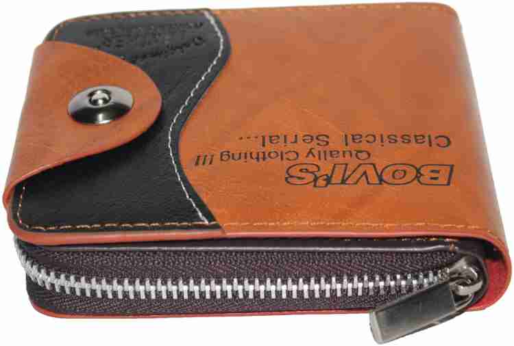 Bovi S Men Brown Genuine Leather Wallet Brown Price in India Flipkart