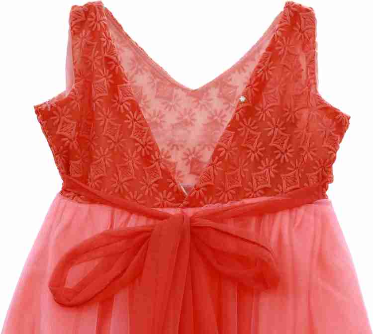 KUTTY Z WEAR Girls Maxi Full Length Party Dress Price in India