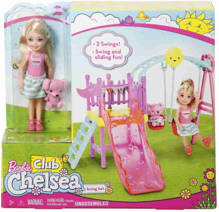 Barbie club chelsea sales swing set