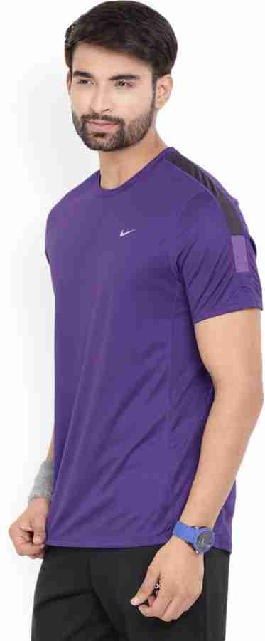 Purple nike hot sale shirt