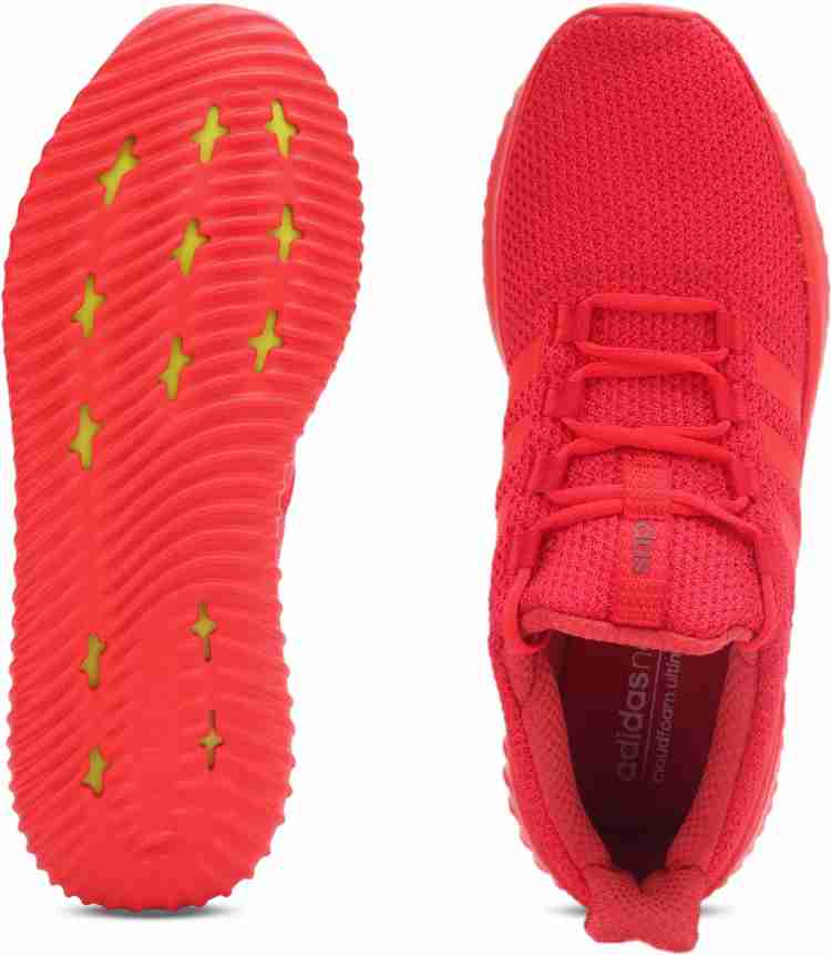 Adidas neo men's cloudfoam ultimate running shoe discount