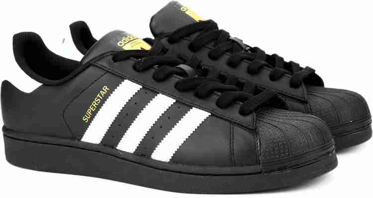 Adidas superstar foundation white black harga cheap