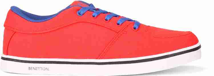 United Colors of Benetton Sneakers For Men Buy Red Color United Colors of Benetton Sneakers For Men Online at Best Price Shop Online for Footwears in India Flipkart