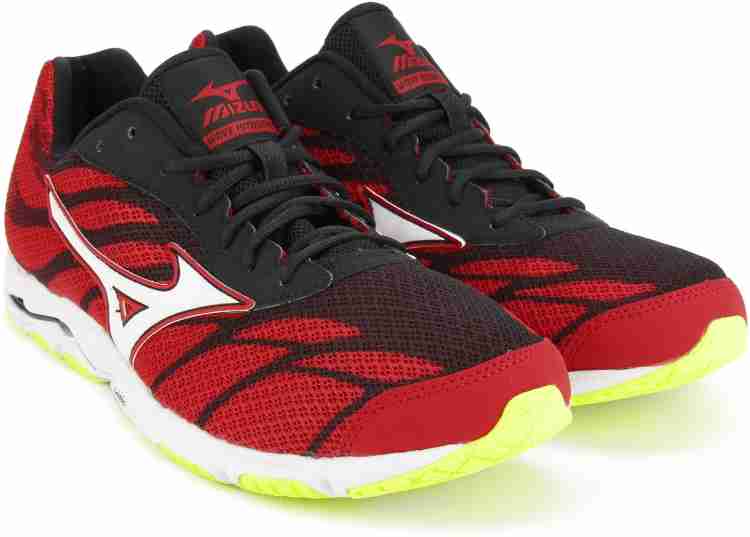 MIZUNO WAVE HITOGAMI 3 Running Shoes For Men Buy Chinese Red White Black Color MIZUNO WAVE HITOGAMI 3 Running Shoes For Men Online at Best Price Shop Online for Footwears in India