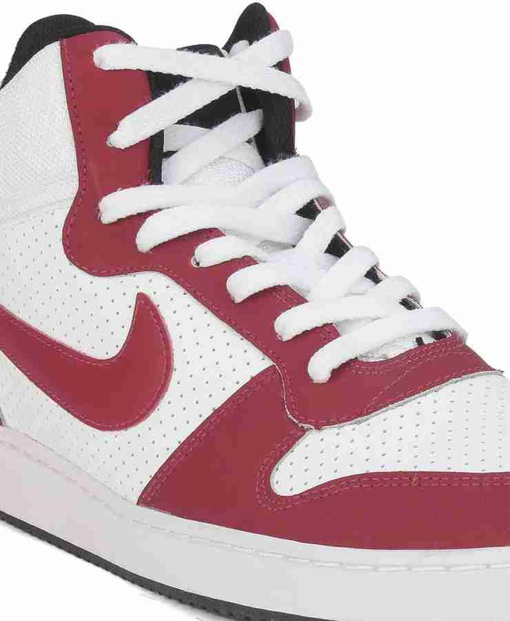 NIKE COURT BOROUGH MID Sneakers For Men Buy WHITE GYM RED