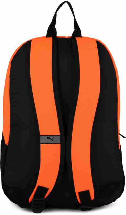 Orange store puma backpack