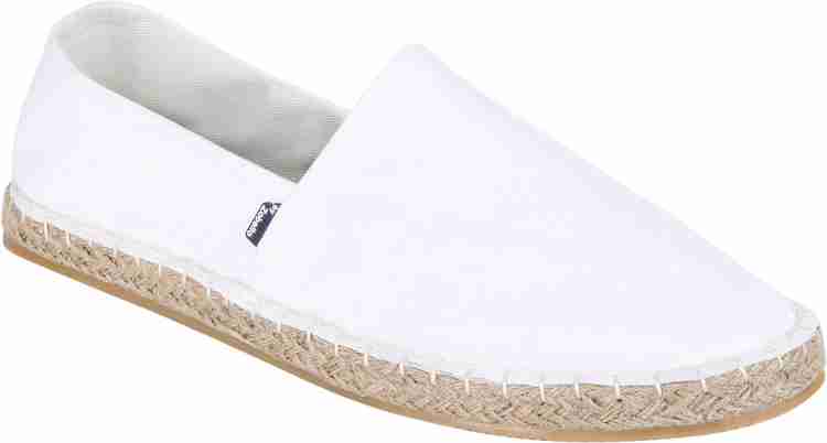 Mens white hot sale espadrilles