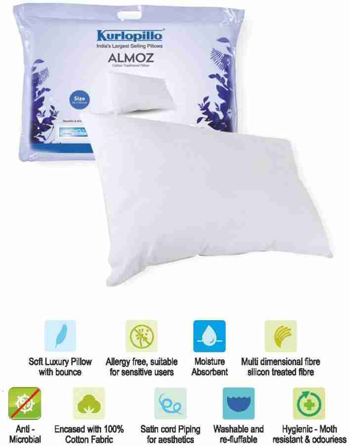 KURLON Microfibre Solid Air Pillow Pack of 1 Buy KURLON Microfibre Solid Air Pillow Pack of 1 Online at Best Price in India Flipkart