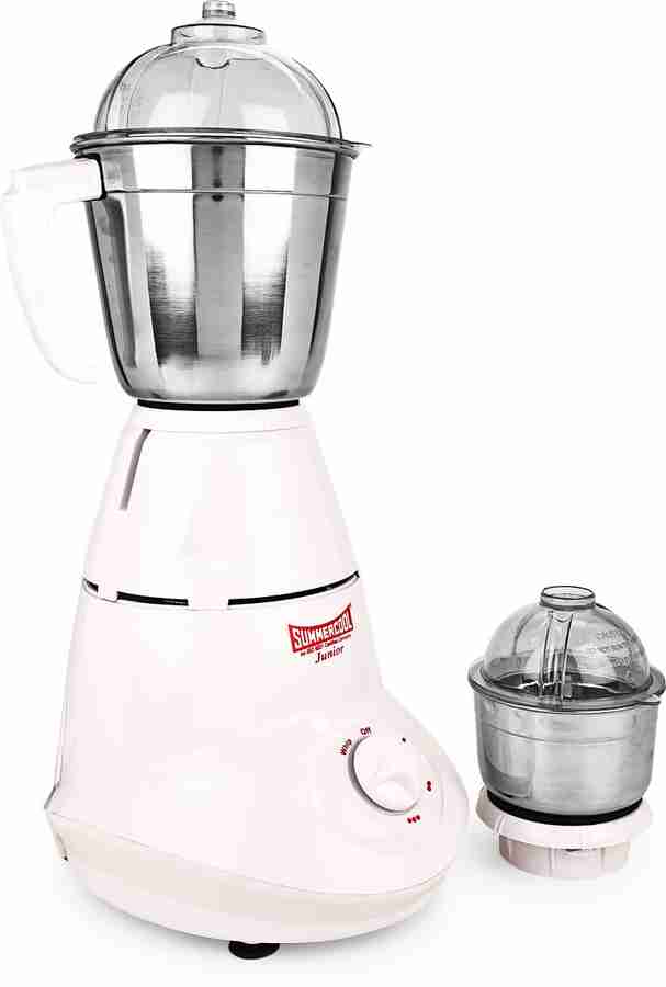 Summercool Junior 450 W Juicer Mixer Grinder 2 Jars White Price