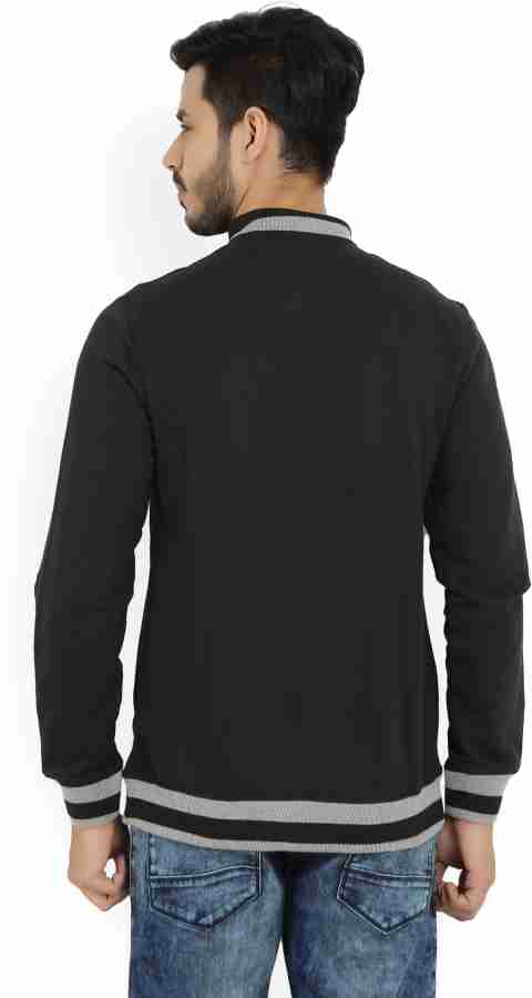 John Players Full Sleeve Solid Men Sweatshirt Buy Jet Black John Players Full Sleeve Solid Men Sweatshirt Online at Best Prices in India Flipkart