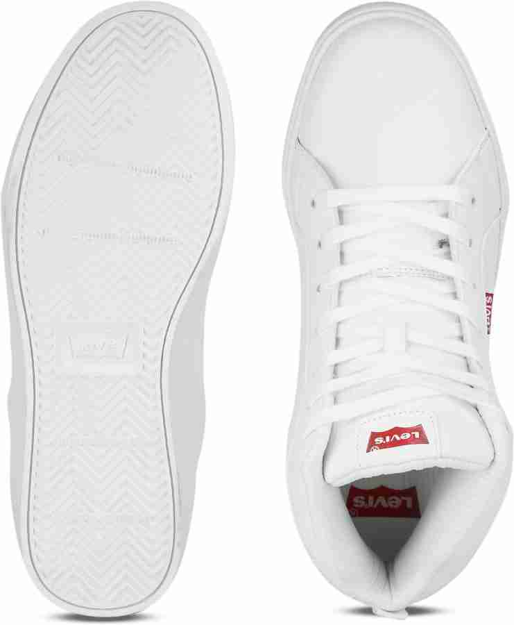 Levi's franklin hotsell white sneakers