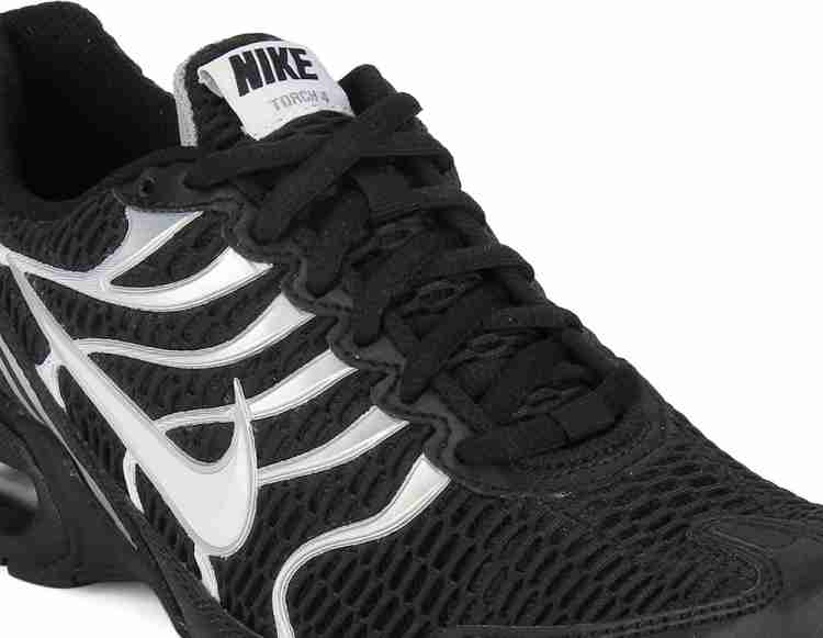 NIKE WMNS AIR MAX TORCH 4 Running Shoes For Women Buy BLACK WHITE Color NIKE WMNS AIR MAX TORCH 4 Running Shoes For Women Online at Best Price Shop Online for