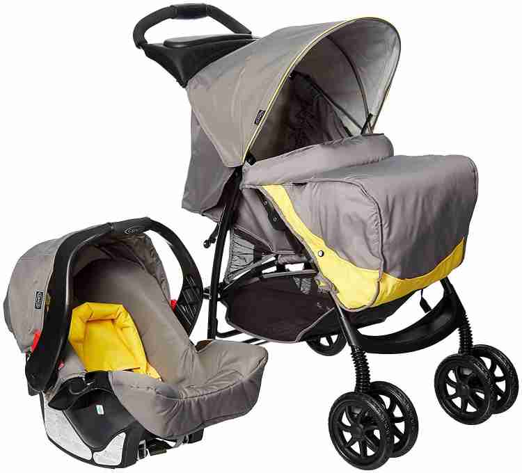 Yellow stroller travel system store
