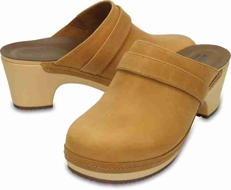 CROCS Crocs Sarah Leather Clog Women Clogs Buy Camel Color CROCS Crocs Sarah Leather Clog Women Clogs Online at Best Price Shop Online for Footwears in India Flipkart