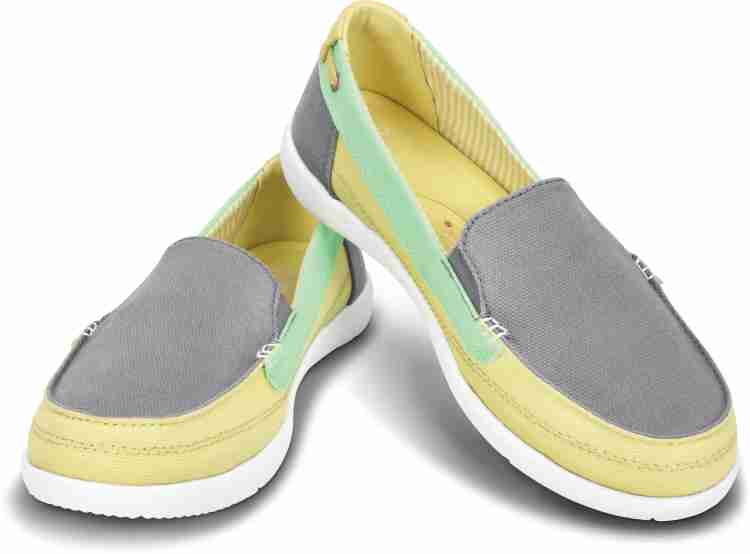 Crocs walu hotsell canvas loafer dsw