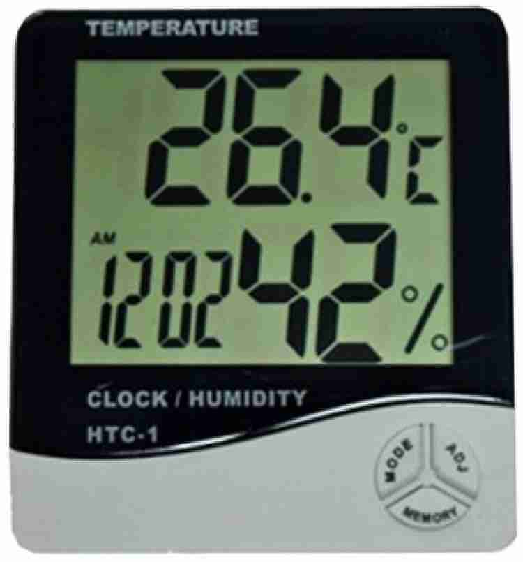 Digital thermo hygrometer clearance calibration