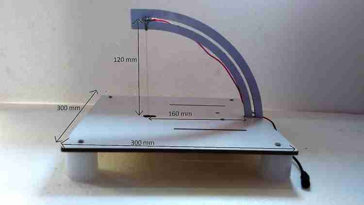 Thermocol cutting machine outlet
