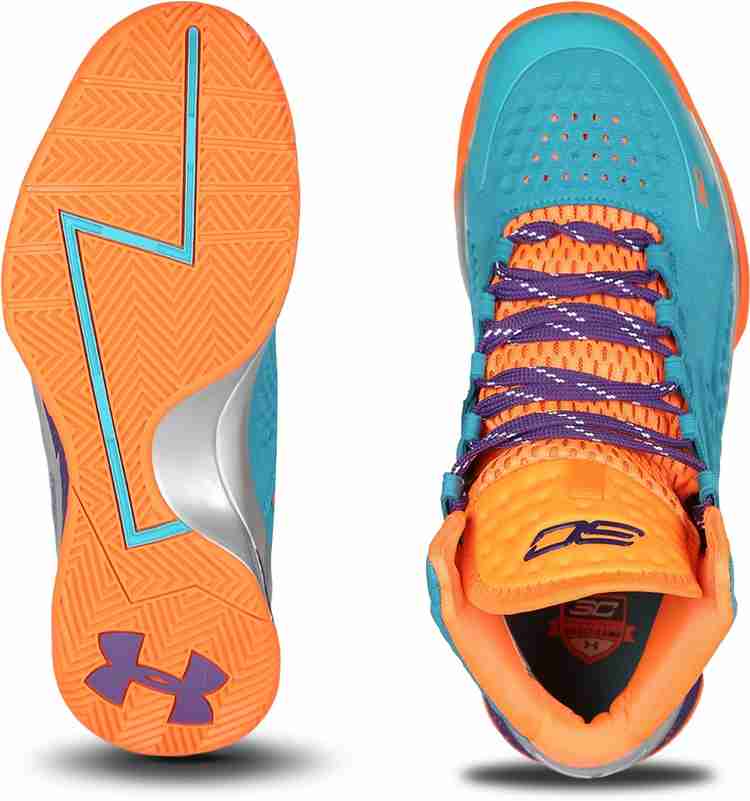 Under armour top curry men orange