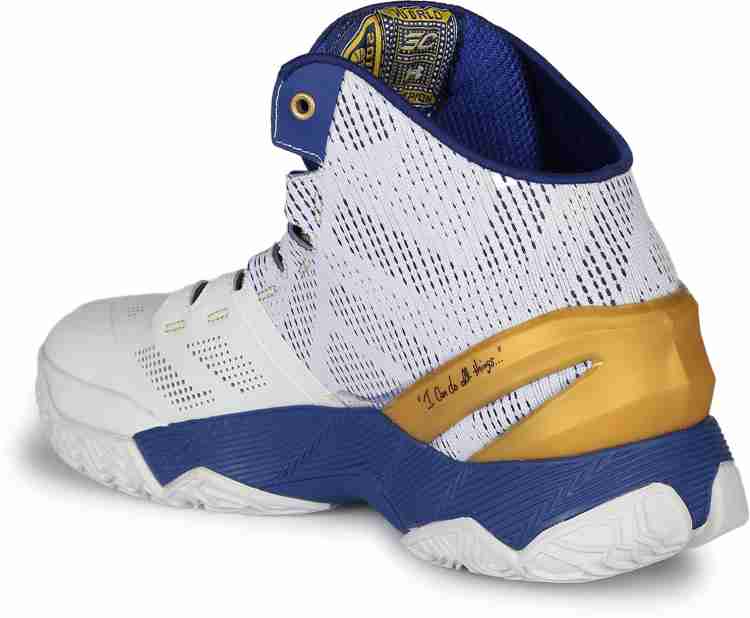 Gold and white basketball clearance shoes