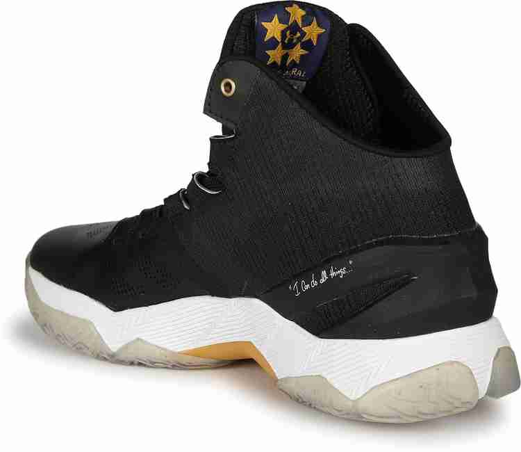 Curry 2 black and gold top