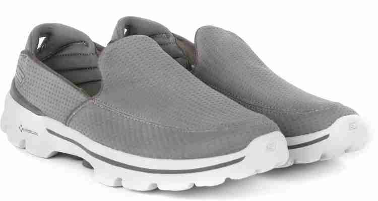 Skechers GO Walk 3 Walking Shoes For Men Buy Grey Color Skechers GO Walk 3 Walking Shoes For Men Online at Best Price Shop Online for Footwears in India Flipkart