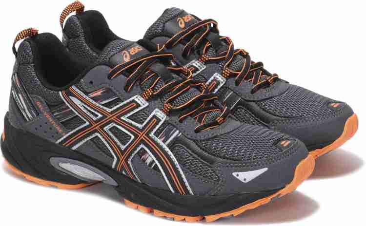 Asics GEL VENTURE 5 Running Shoes For Men Buy CARBON Color Asics GEL VENTURE 5 Running Shoes For Men Online at Best Price Shop Online for Footwears in India Flipkart