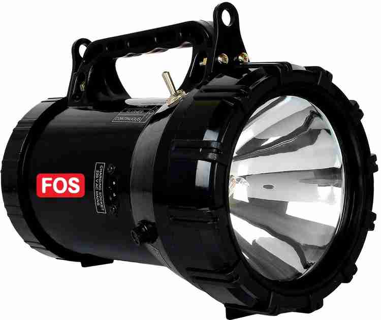 FOS Army Search Light Range 1 Km. 55W Halogen Torch Price in