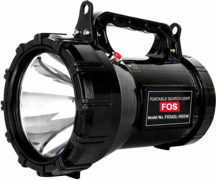 FOS Army Search Light Range 1 Km. 55W Halogen Torch Price in