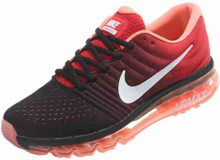 Nike airmax 2017 hot sale red black