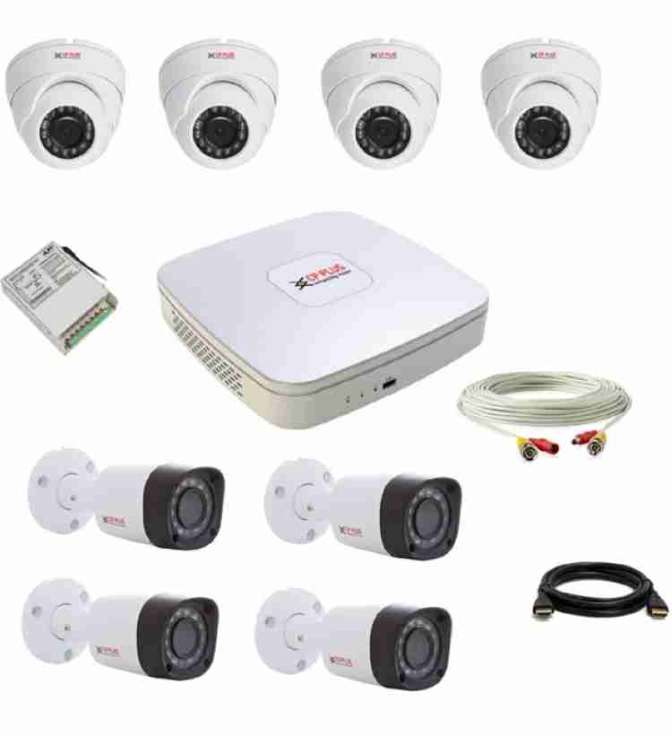 4 cctv store camera set price