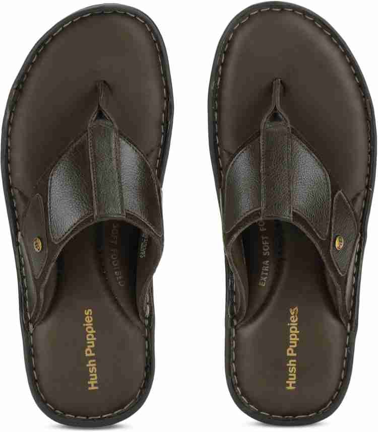 Hush puppies men's leather hawaii best sale thong sandals