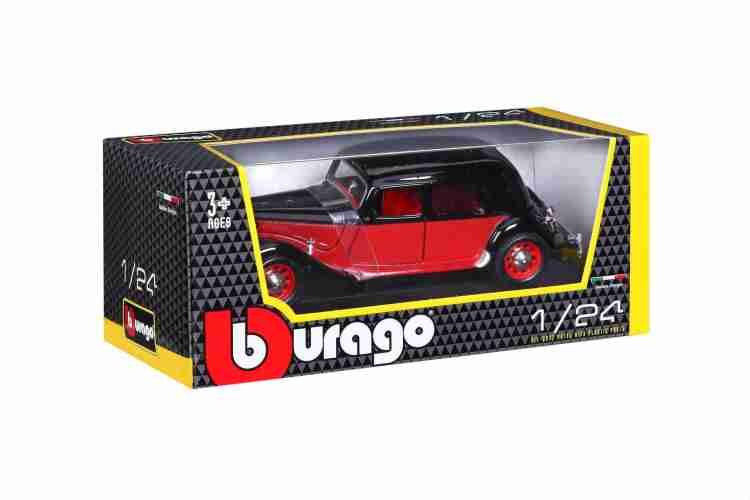 BURAGO 1: 24 METAL KIT CITROEN 15 CV TA 1938 PARZIALMENTE ASSEMBLATA