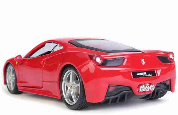 Bburago Brand New Ferrari 458 Italia Diecast Model Car Scale 1