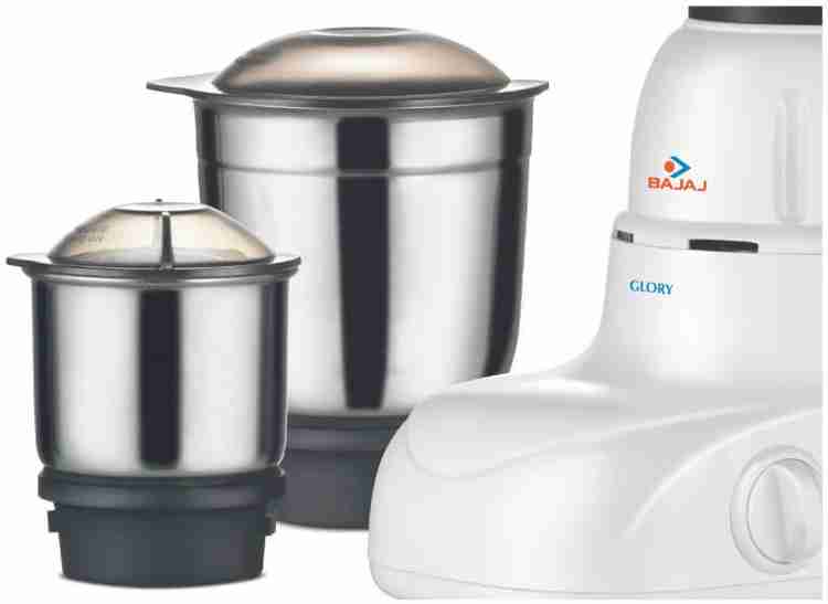 BAJAJ GLORY 500 WATT 500 W Mixer Grinder 3 Jars White Price in