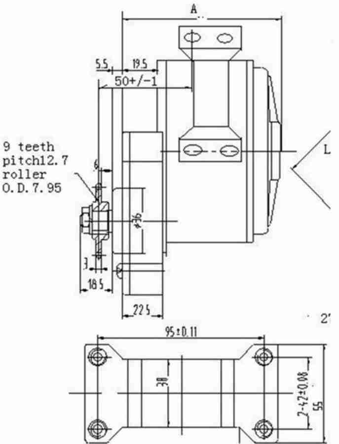 24v 250w top my1016z2 electric motor