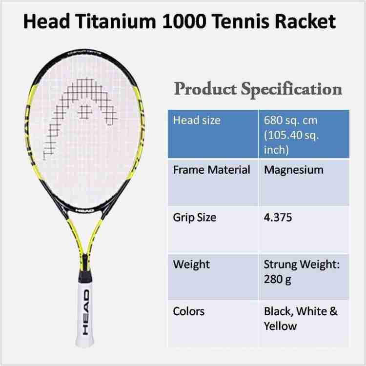 Raqueta head titanium online 1000