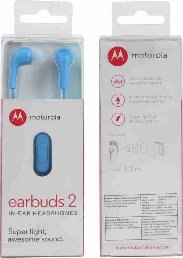 Motorola earbuds shop 2 price
