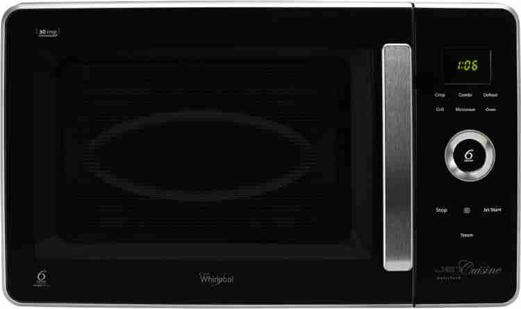 Whirlpool jet crisp steamtech shop 25l convection microwave