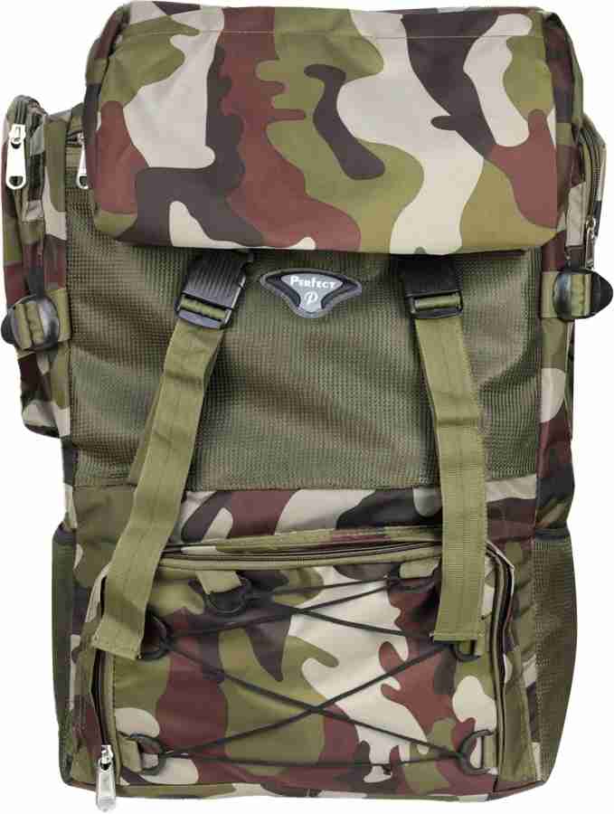 Perfect Army Rucksack Rucksack 75 L Army Green Price in India Flipkart