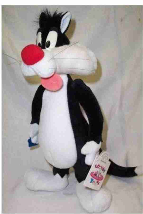 Sylvester cat plush on sale toy