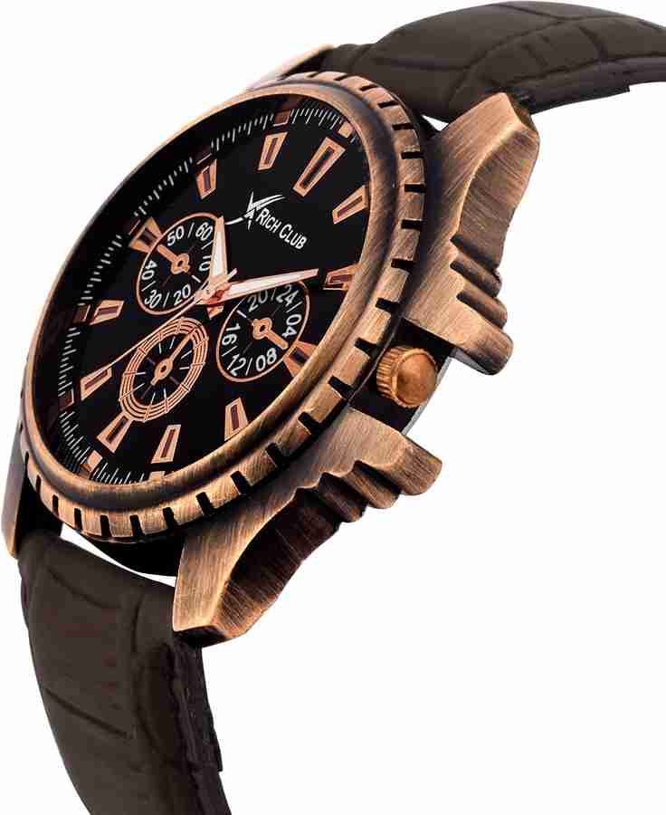 Rich Club Analog Watch For Men Buy Rich Club Analog Watch For Men Pack Of 4 MultiColor Leather Strap Analog Online at Best Prices in India Flipkart