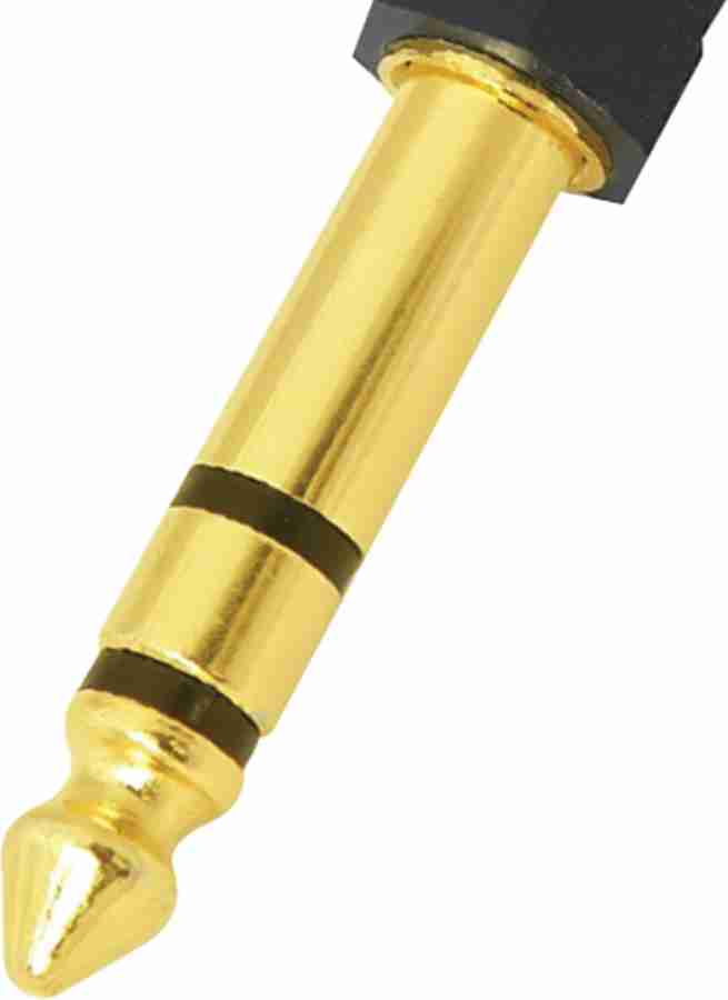 Adaptador Jack Estereo 6.3mm/M a 2x Jack 3.5mm/H Con314