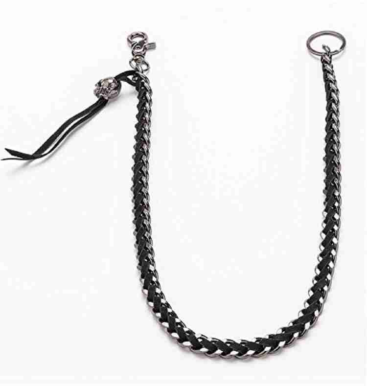 pryground 2way Black Wallet Chain