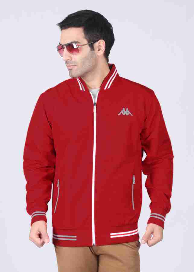 Red and clearance white kappa jacket