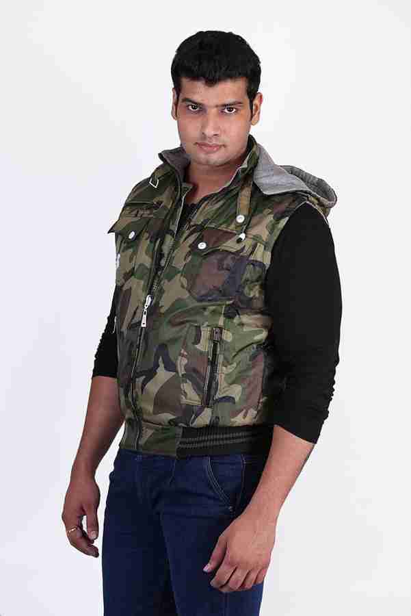 Army hotsell sleeveless jacket
