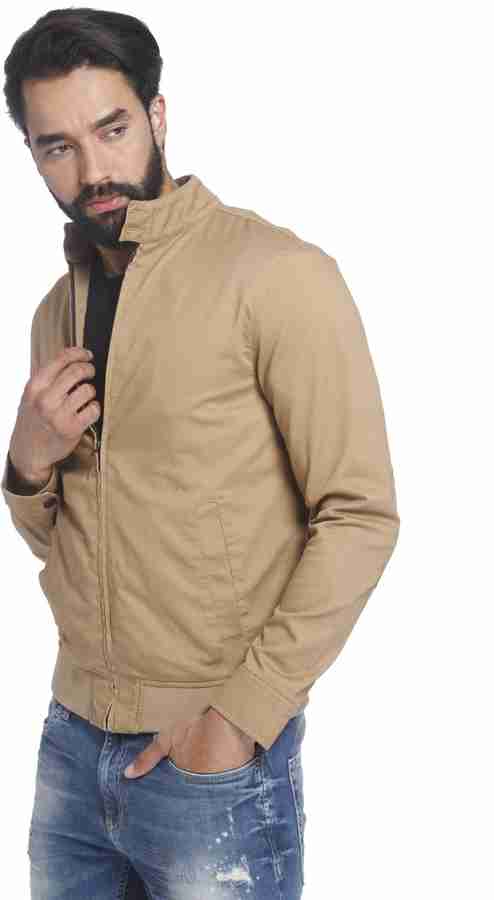 JACK JONES Full Sleeve Solid Men Jacket Buy Khaki JACK JONES Full Sleeve Solid Men Jacket Online at Best Prices in India Flipkart