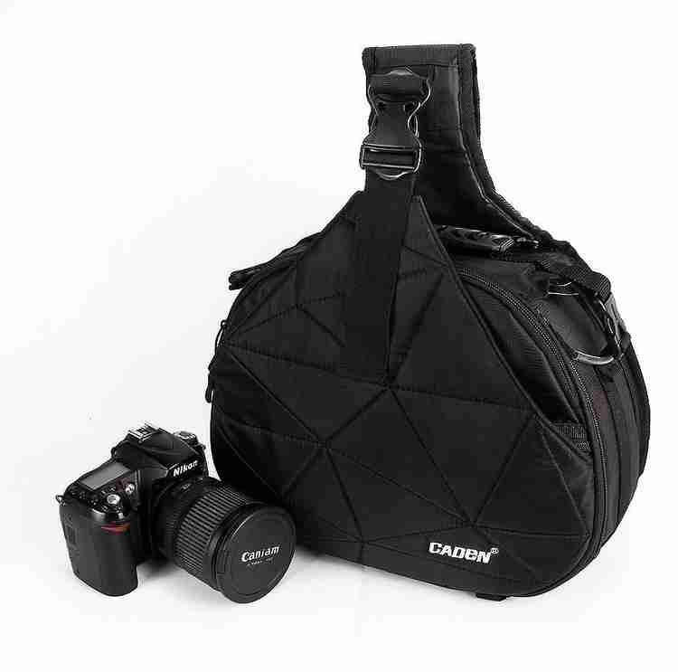 CADeN K2 DSLR Triangle Sling Bag for Sony Canon With Tripod Holder