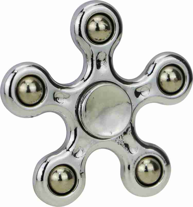 Silver fidget hot sale spinner